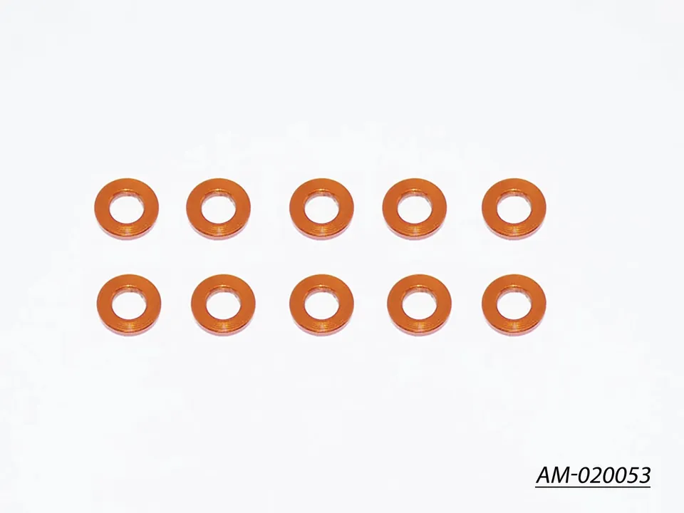 Arrowmax Accessories AM-020053 cales alu 3x6x1 orange x10