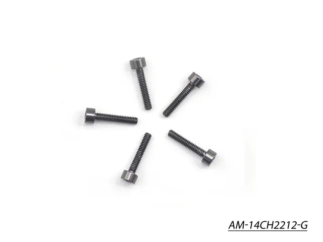 Arrowmax Screws AM-14CH2212-G vis alu M2.2x12 grise x5