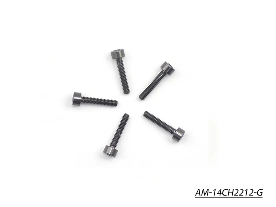 Arrowmax Screws AM-14CH2212-G vis alu M2.2x12 grise x5