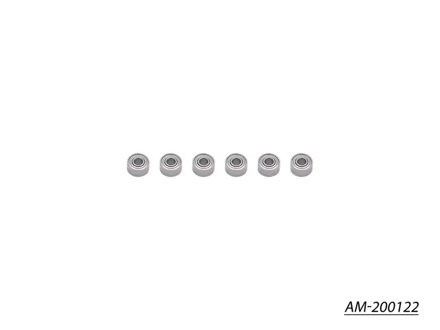 Arrowmax AM-200122 roulement à billes 1.5x4x2 lot de 6
