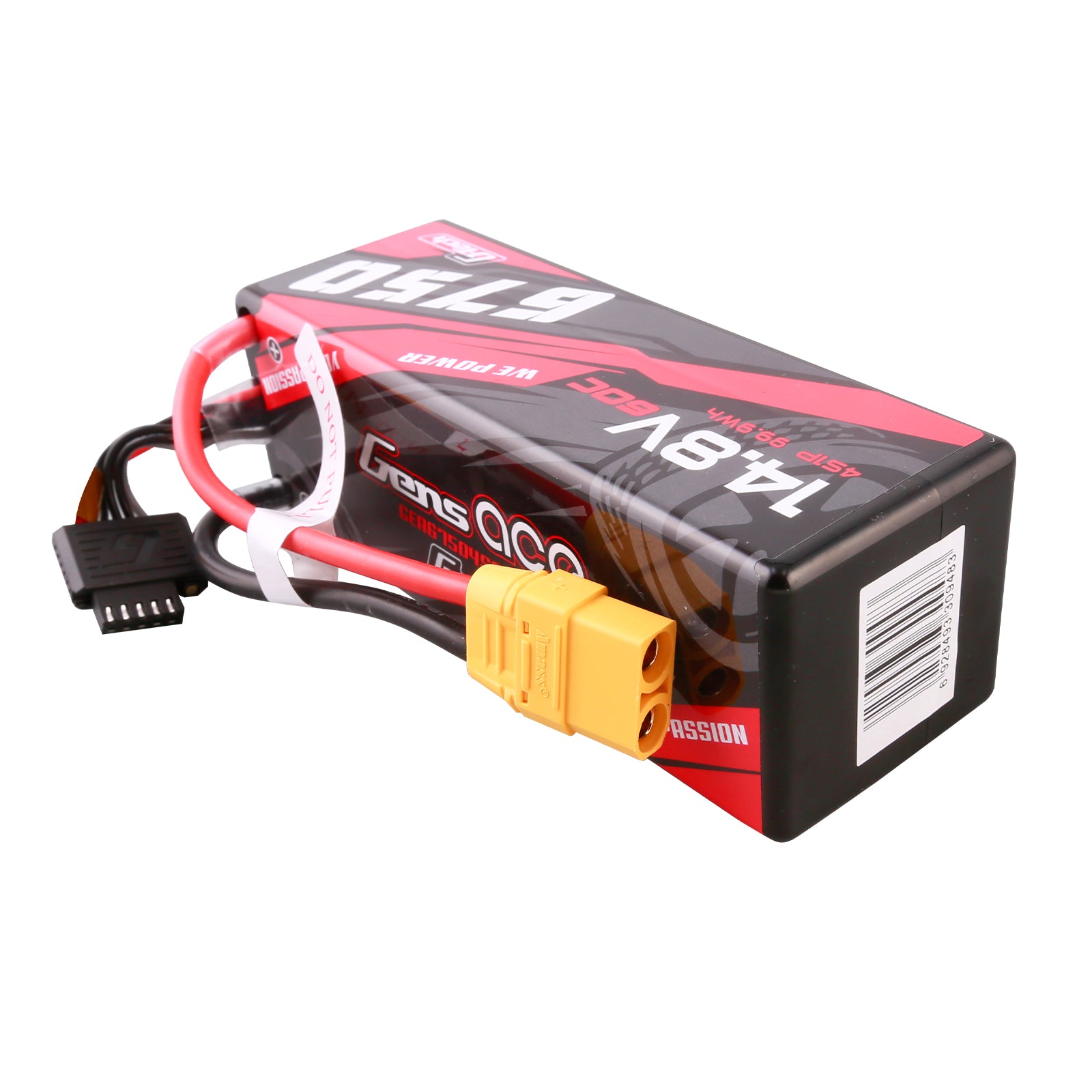Gens Ace Car Classic 6750mAh 4S 60C Batterie Lipo XT90