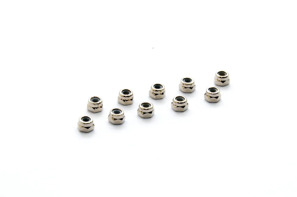 Hobao 39007 Écrou nylon M2.6 lot 10 voiture RC