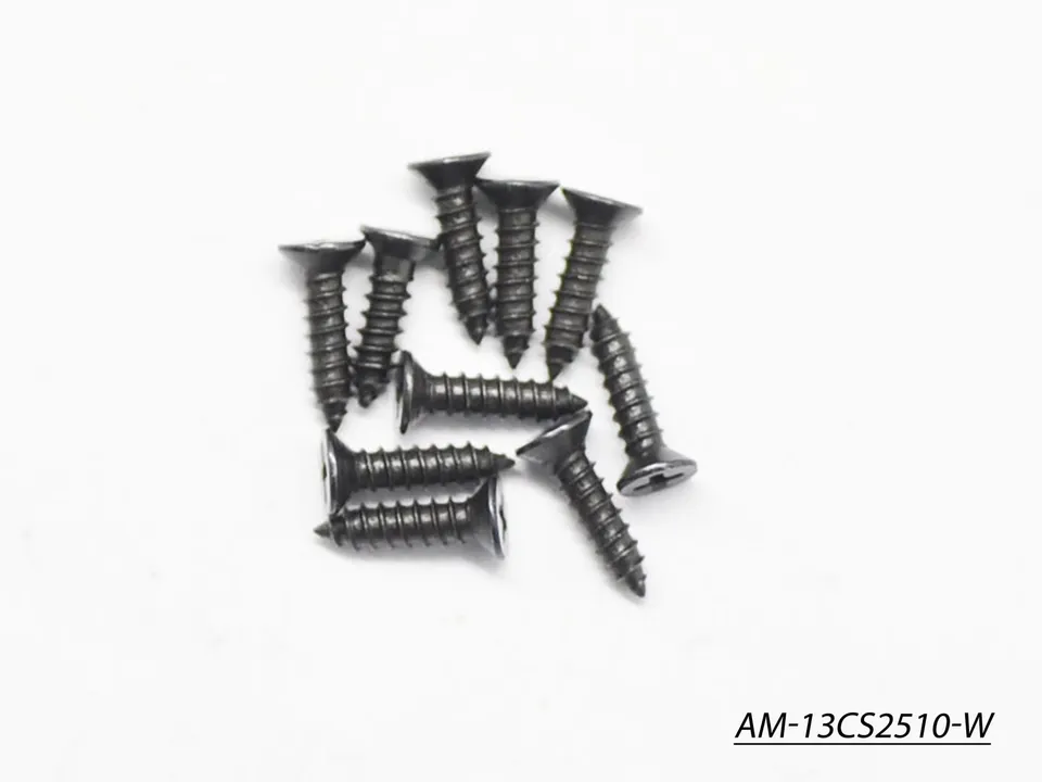 Arrowmax Screws AM-13CS2510-W vis fraisée M2.5x10 cruciforme lot 10