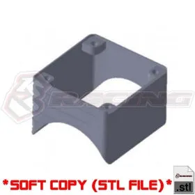 3Racing Parts A-3 Support Ventilateur 40x40 Fichier STL