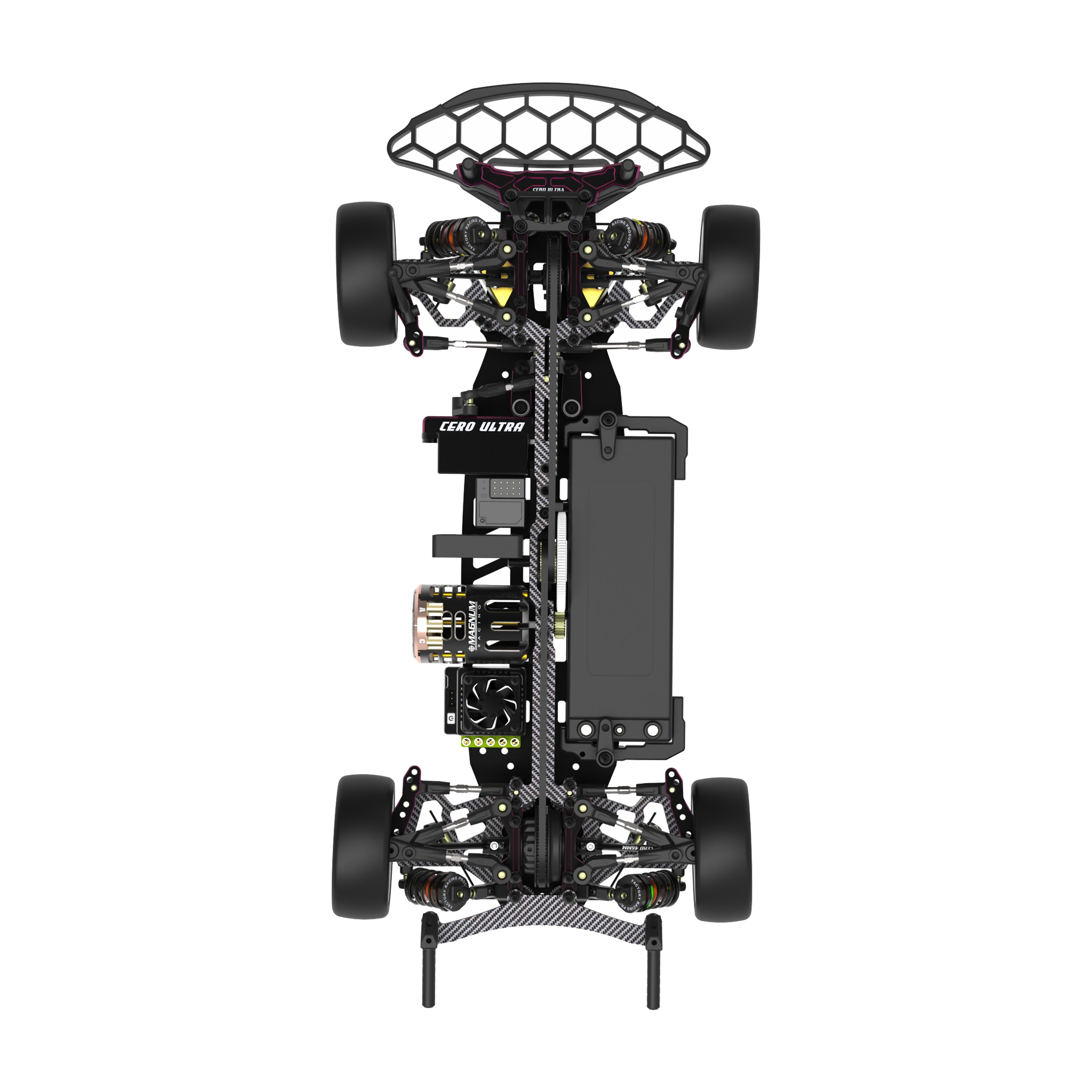 3Racing Cero Ultra Ace 2.0 Kit Châssis Touring 1/10