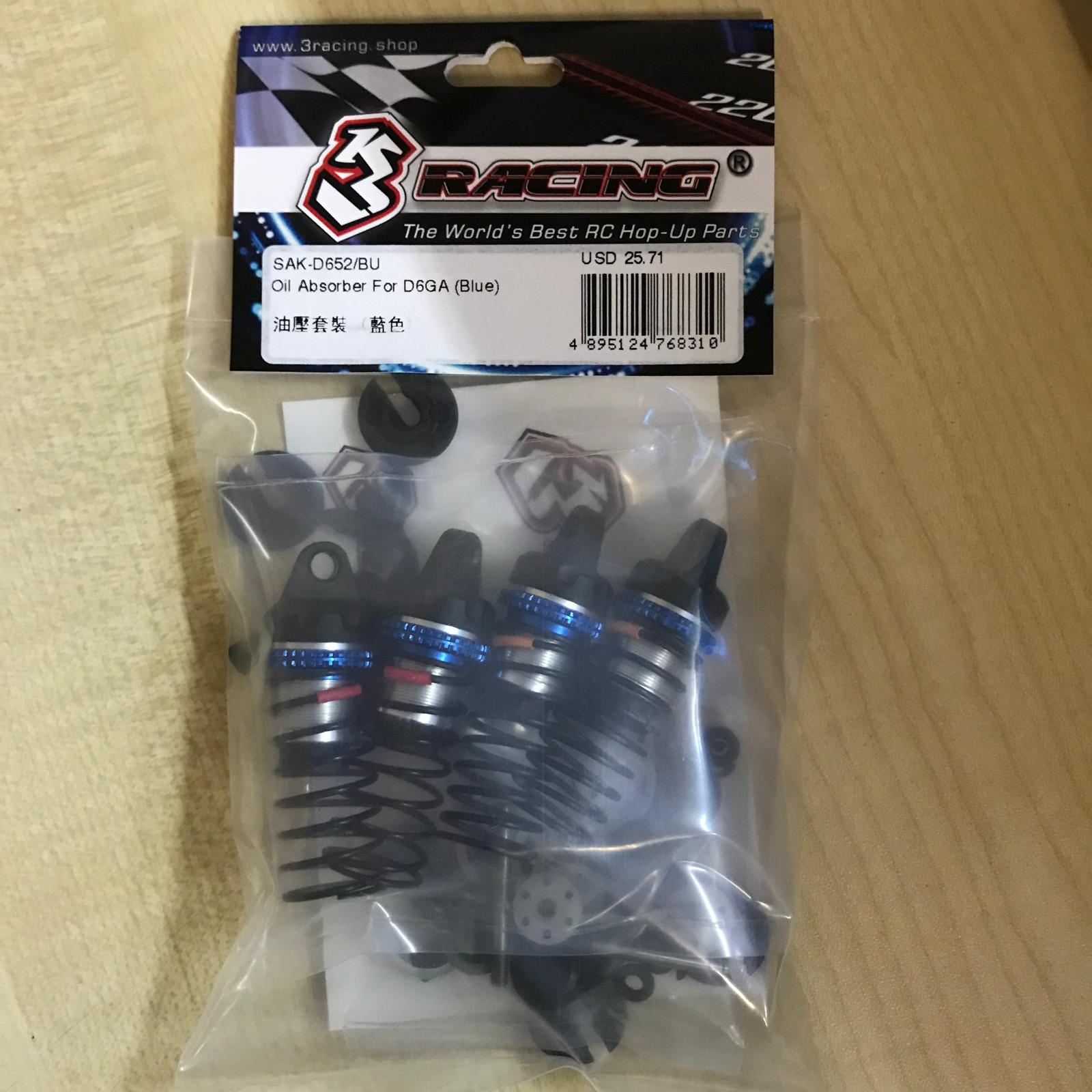 3Racing SAK-D652 absorbeur huile D6GA drift