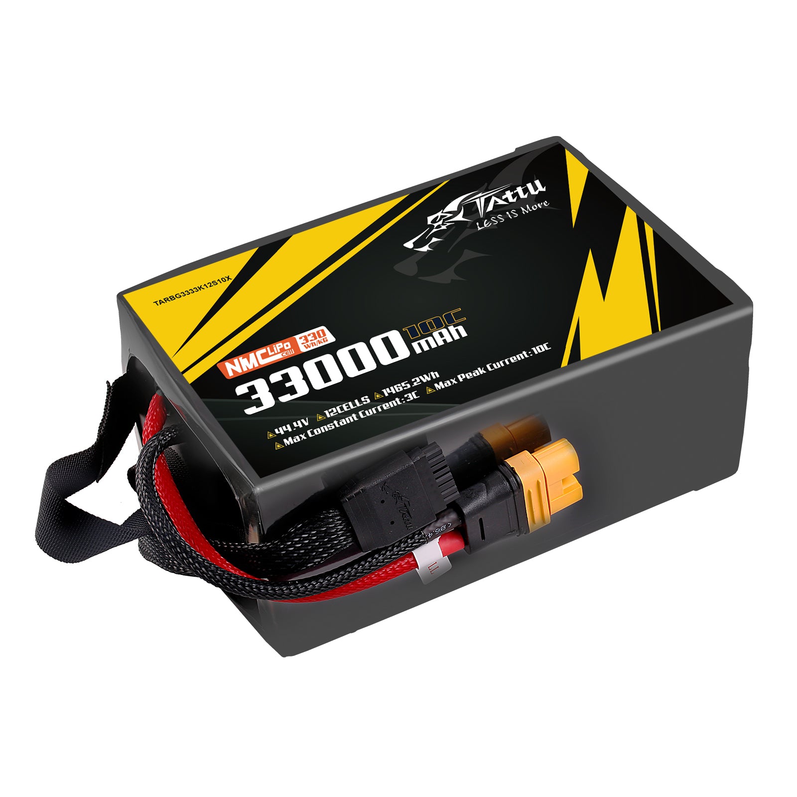 Tattu Semi-Solid 33000mAh 12S Batterie Lipo AS150U-F 44,4V