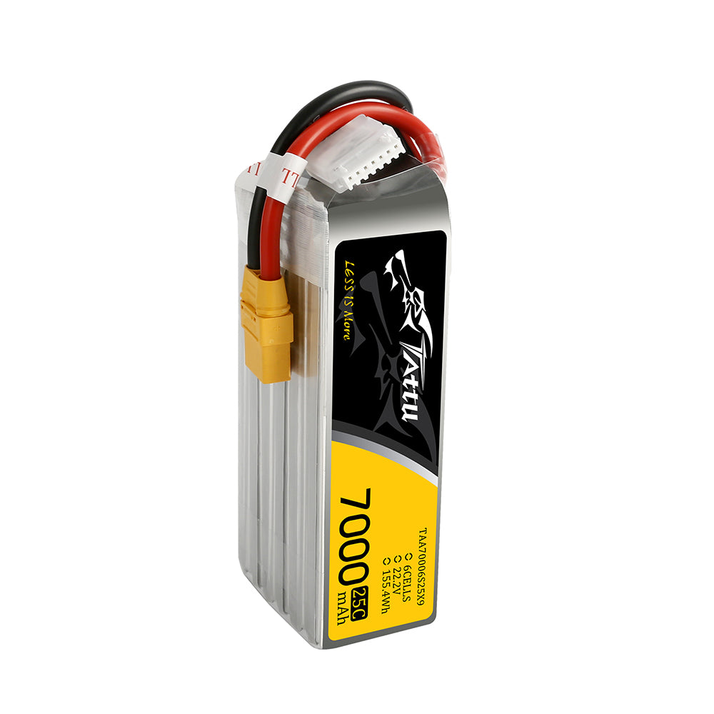 Tattu UAV Classic 7000mAh 6S 25C Batterie Lipo 22.2V XT90
