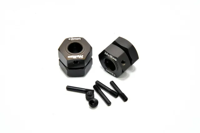 Hobao 86103 moyeux de roue +2mm filetés pièce RC