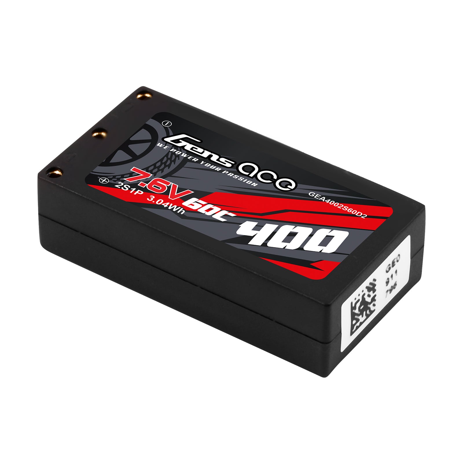 Gens Ace Car Classic 400mAh 2S Batterie LiPo 7,6V 60C