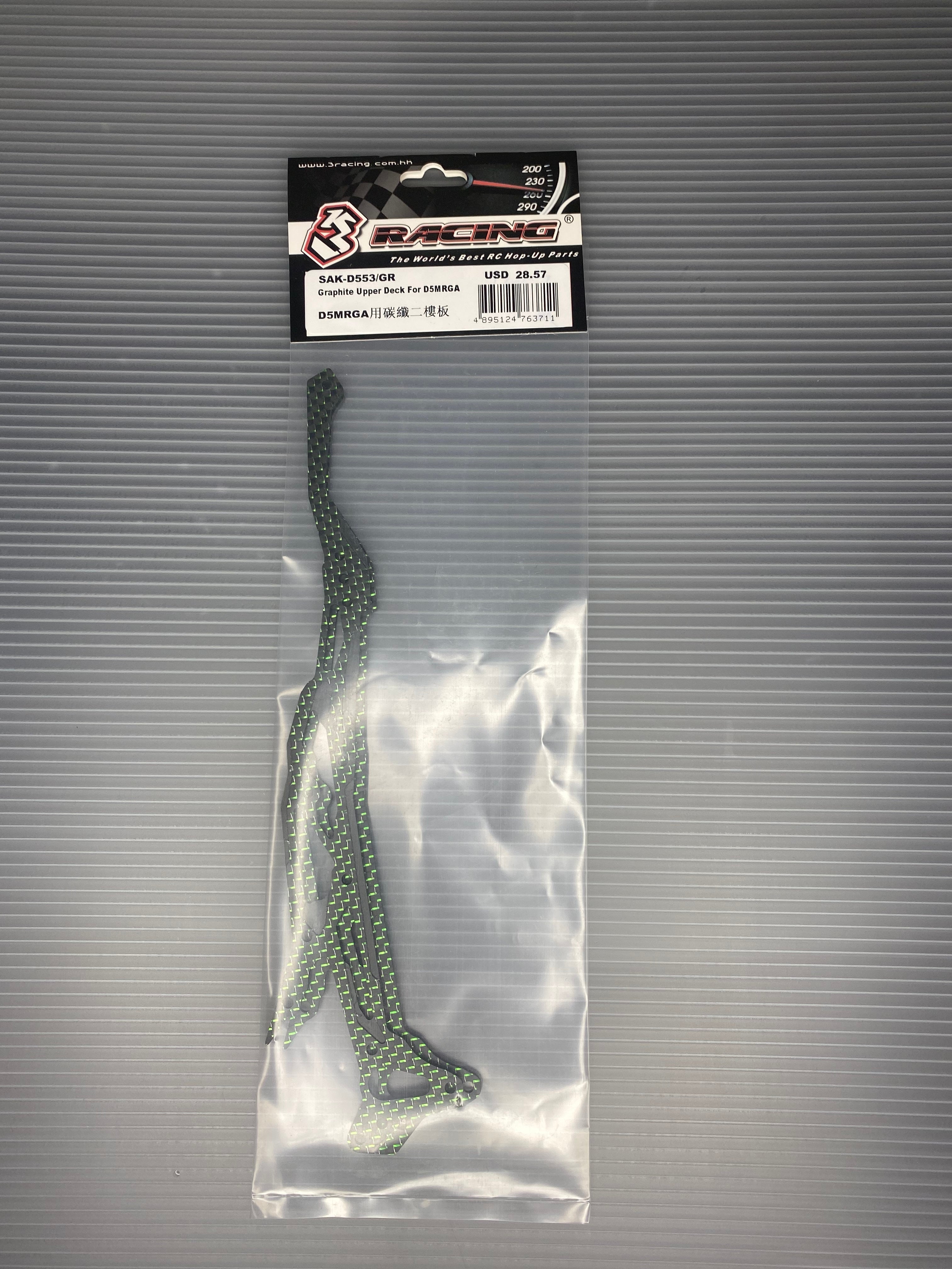 3RACING Sakura SAK-D553 Platine Carbone D5MRGA