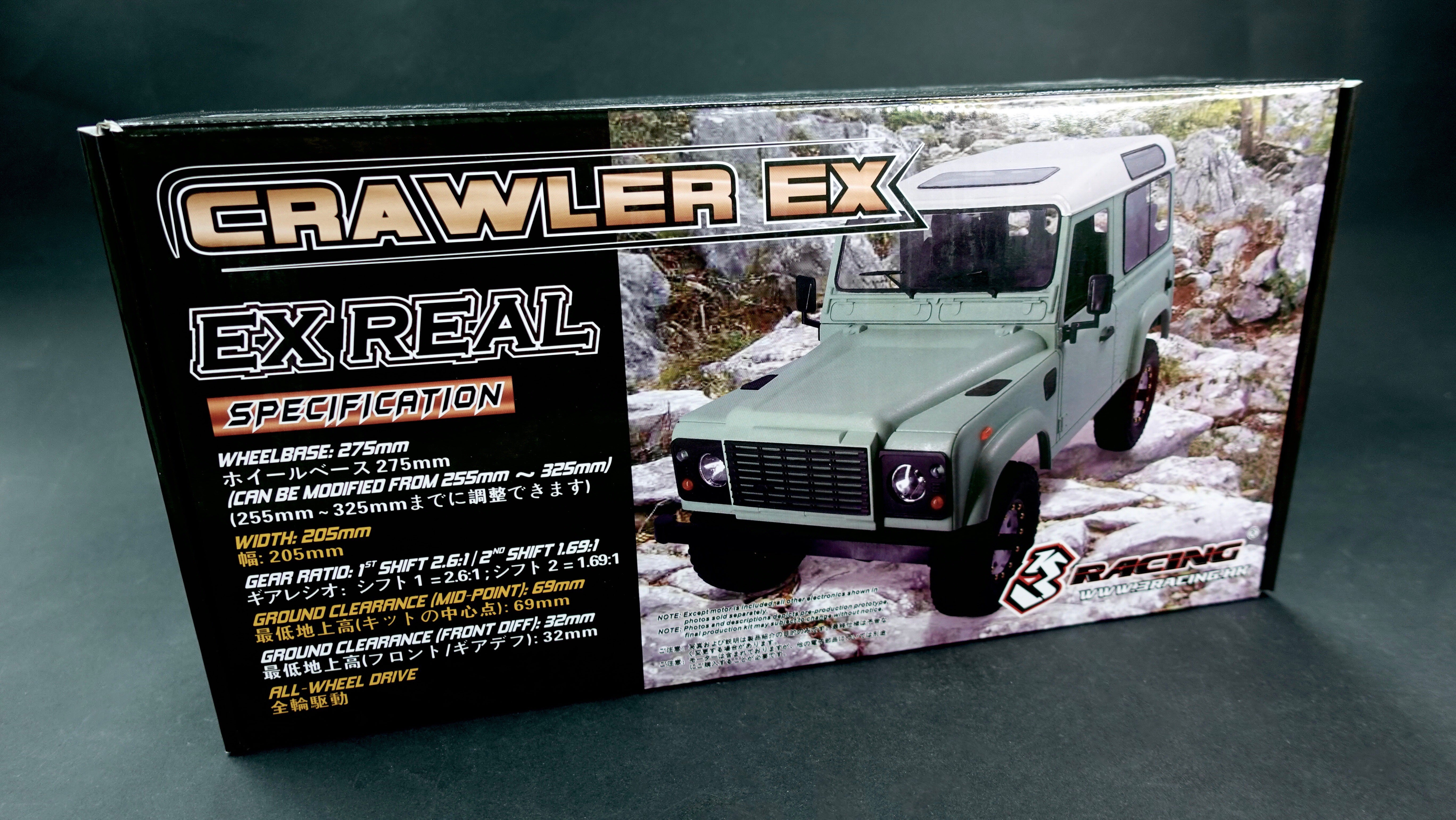 3Racing Kits KIT-EX-REAL crawler RC scale à monter