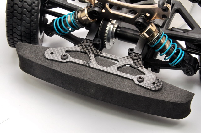 Hobao 22107 Plaque Pare-chocs Graphite Hyper GP4 Pro 2mm