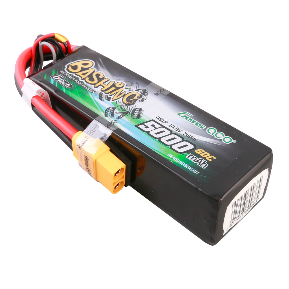 Gens Ace Bashing 5000mAh 4S batterie lipo 60C XT90