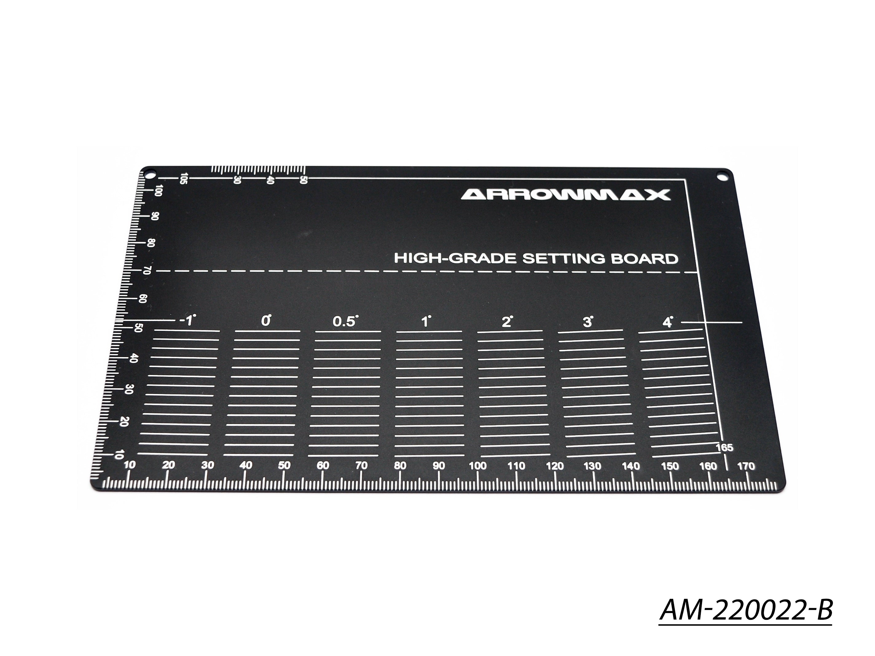 Arrowmax Set Up Tools Planche Réglage Mini 4WD 1/32 Noire