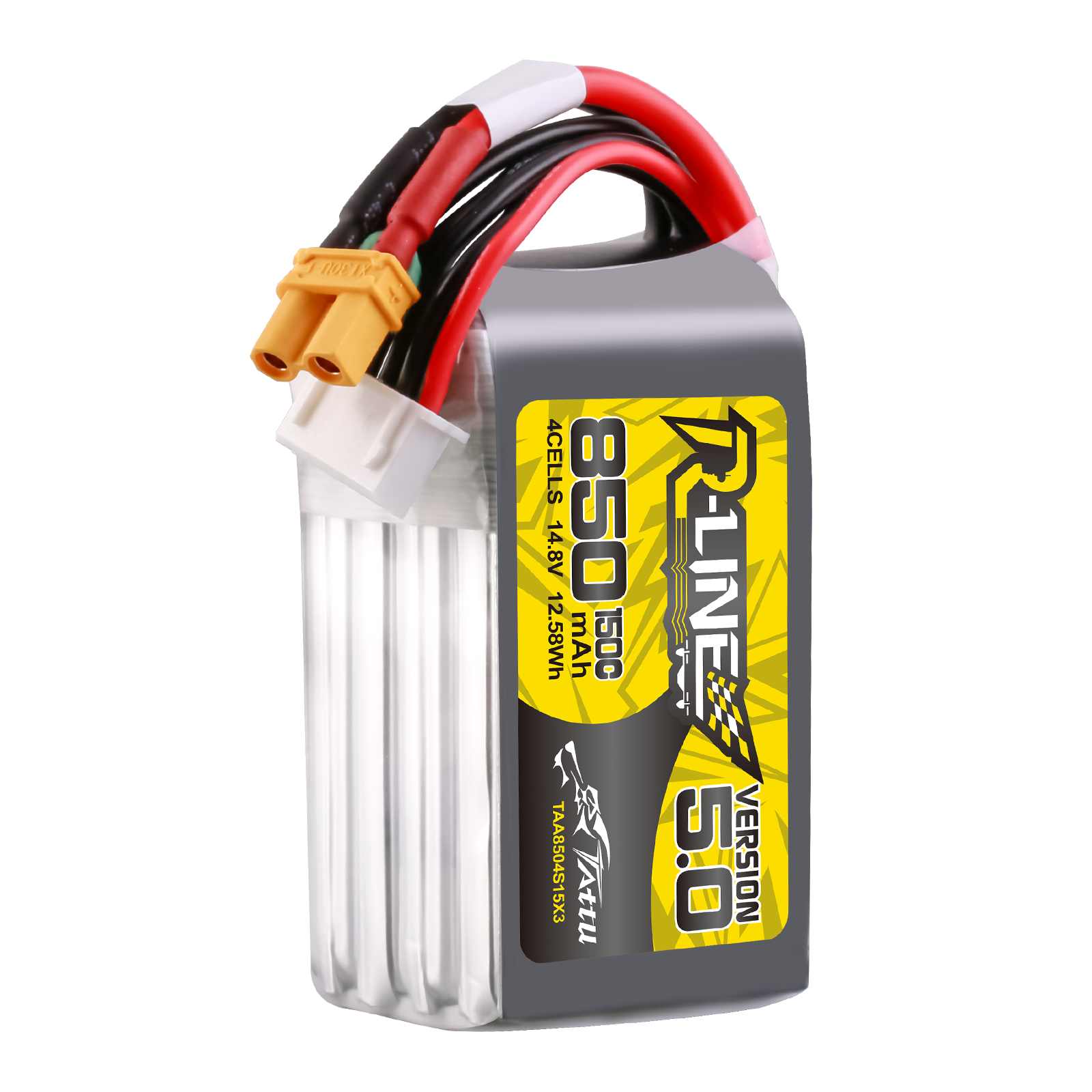 Tattu R-Line 850mAh 4S batterie FPV 14.8V 150C XT30