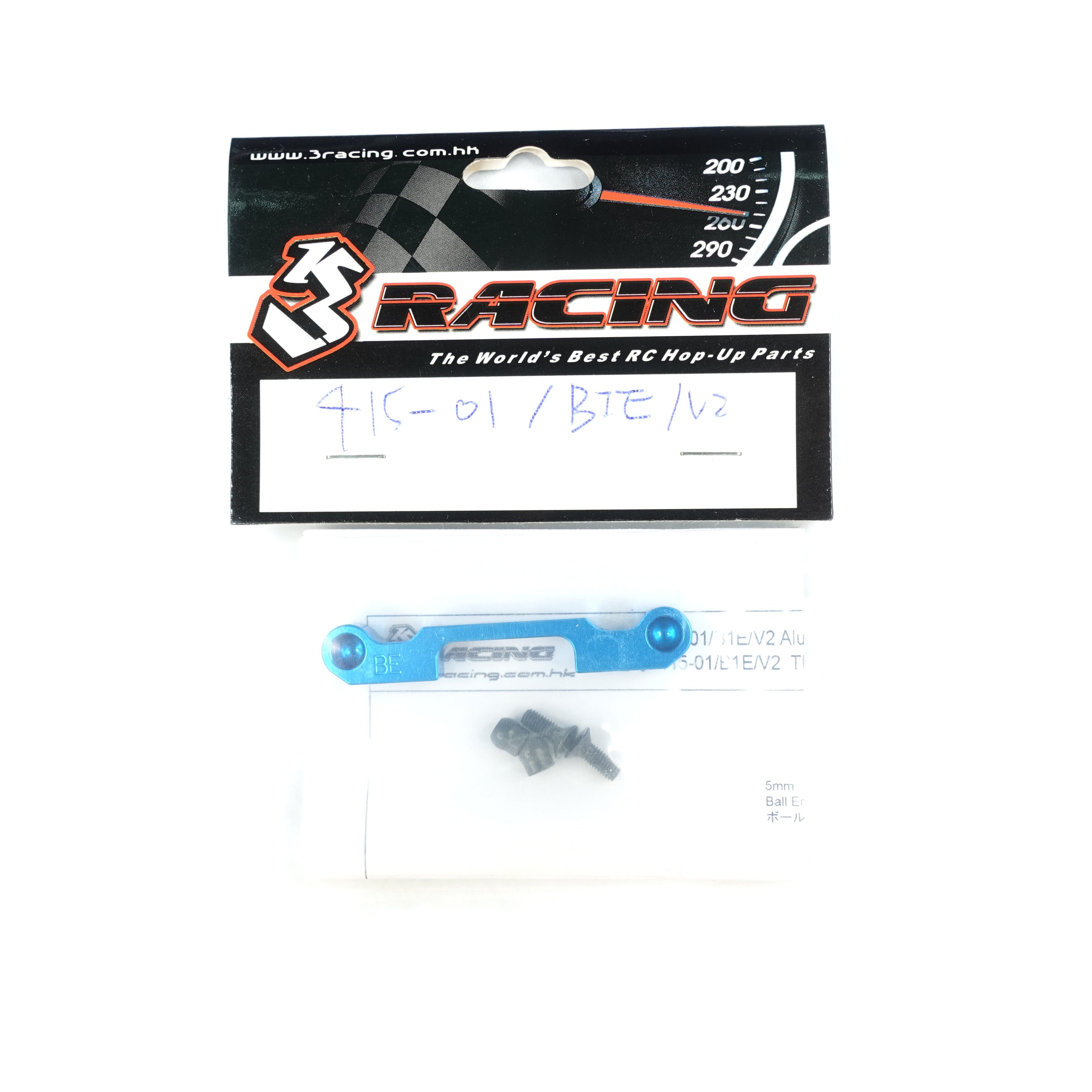 3Racing 415-01/B1E/V2 Support Suspension Alu B1E TRF415