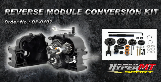 Hobao OP-0102 kit conversion marche arrière Hyper MT
