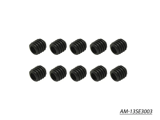 Arrowmax AM-13SE3003 vis sans tête M3x3 Allen x10
