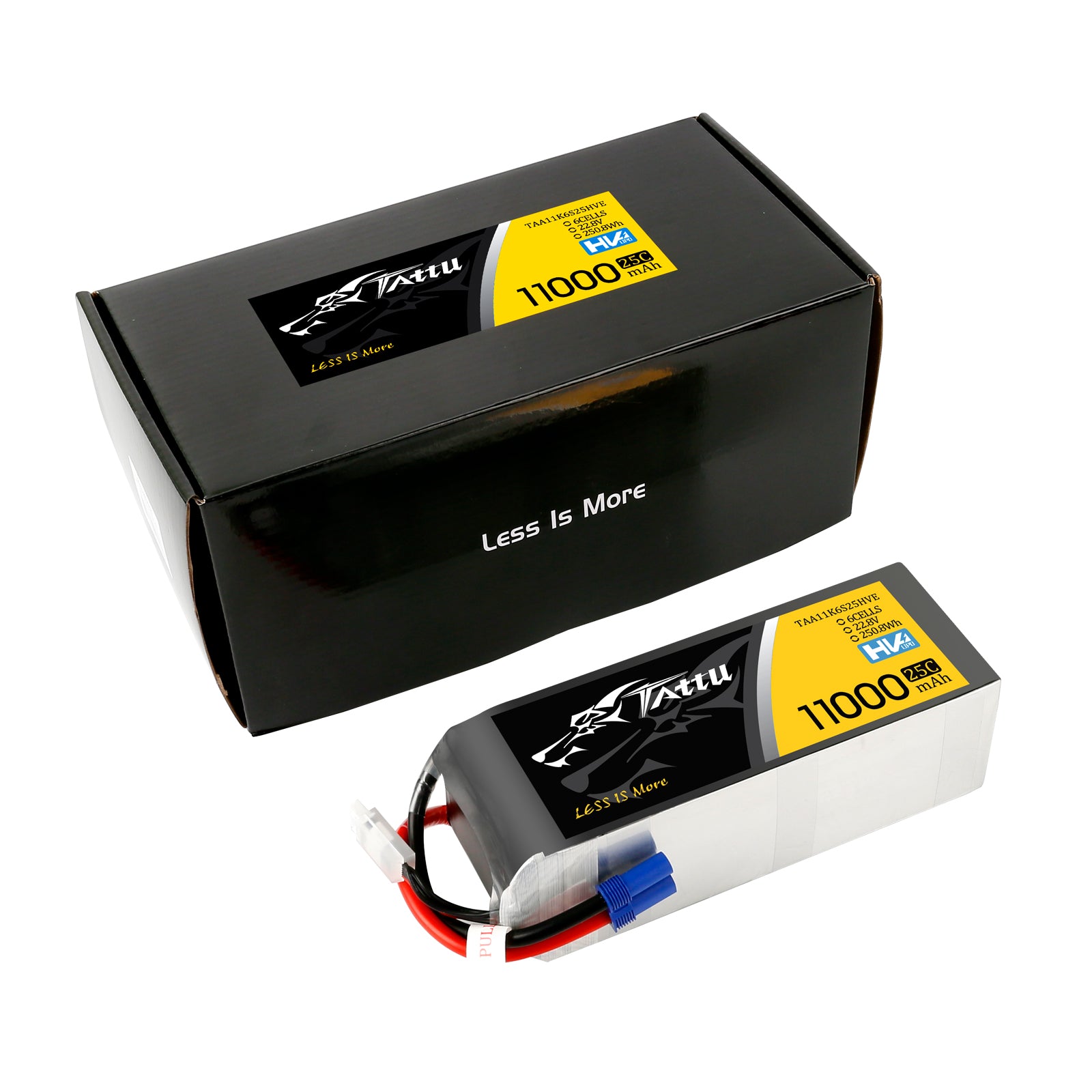 Tattu UAV Classic batterie drone 11000mAh 6S 22.8V HV EC5