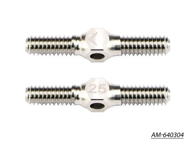Arrowmax 64 AM-640304 biellette titane 4x25mm lot de 2