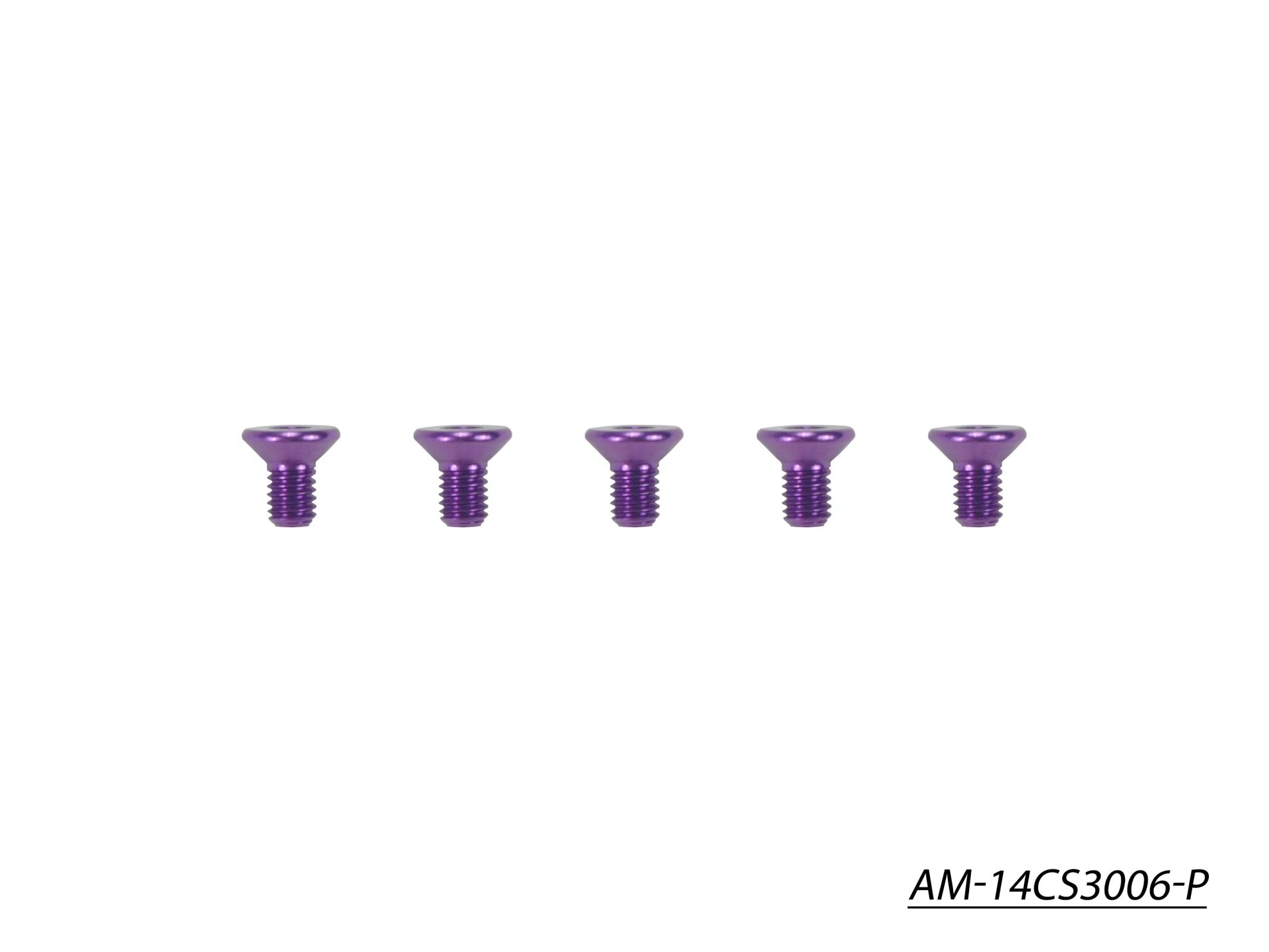 Arrowmax Screws AM-14CS3006-P vis alu M3x6 violet x5