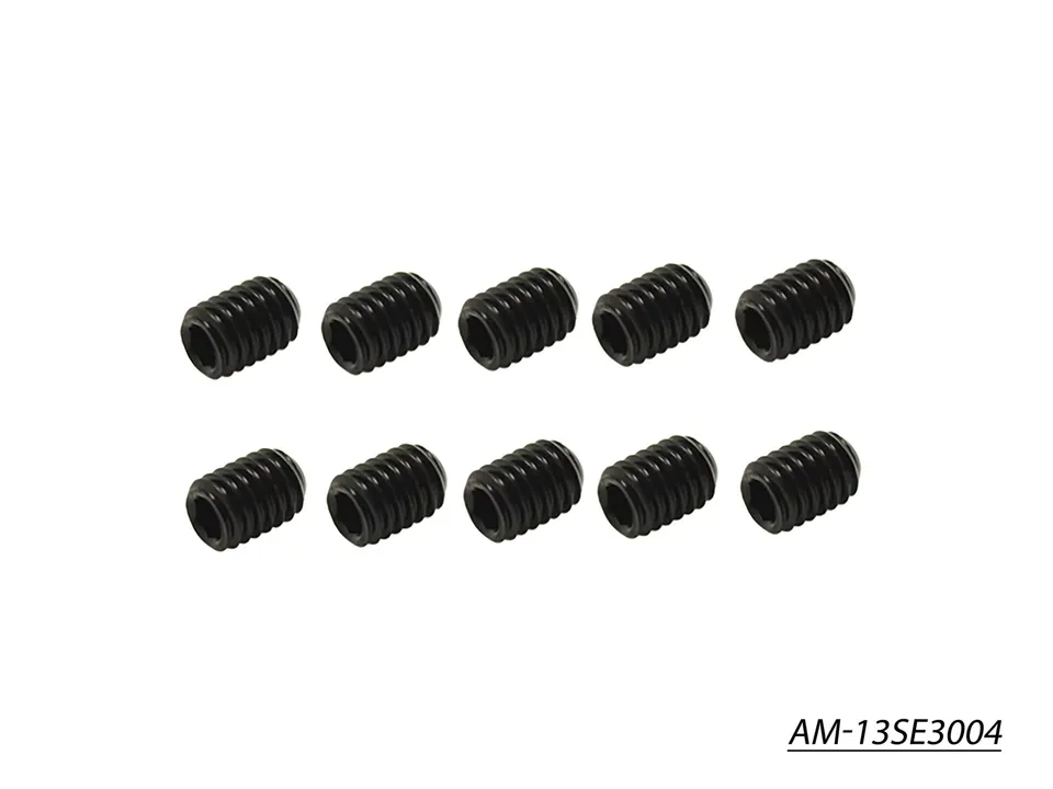 Arrowmax AM-13SE3004 vis sans tête Allen M3x4 x10