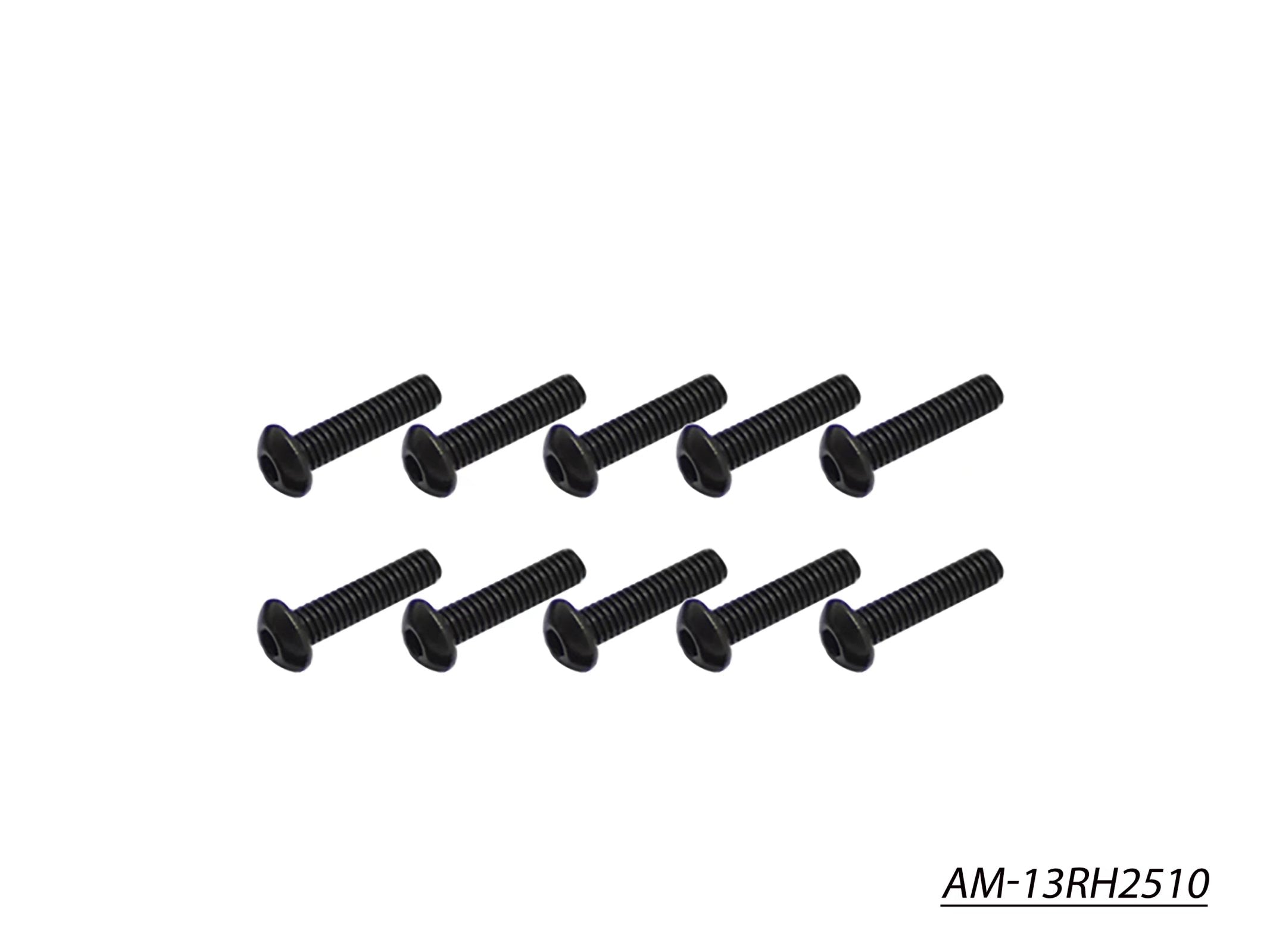 Arrowmax Screws vis AM-13RH2510 M2.5x10 tête ronde lot 10