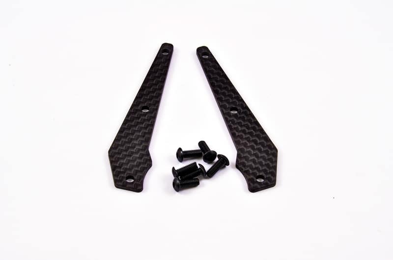 Hobao OP-0185 renfort triangle avant carbone x2