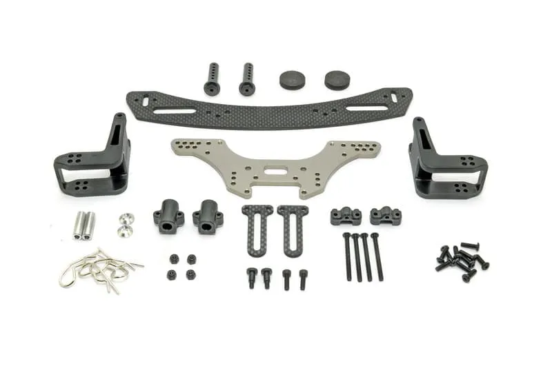 Hobao 85171 kit support carrosserie arrière VTE pièce alu