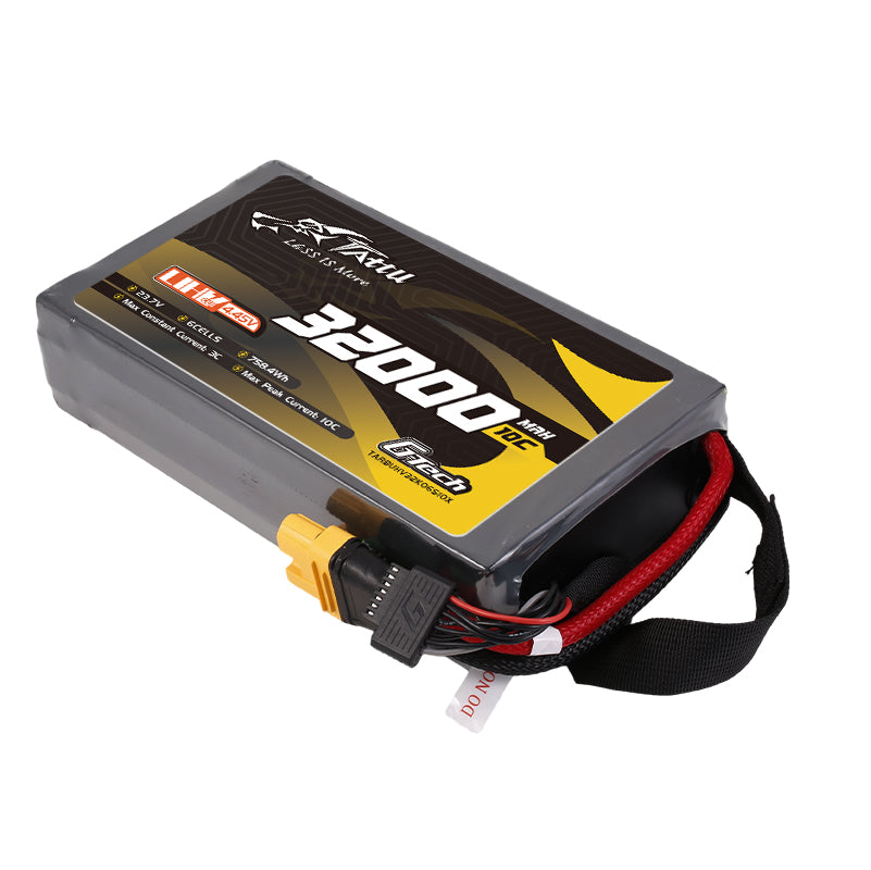 Tattu UHV 32000mAh 6S batterie drone 23.7V XT90S