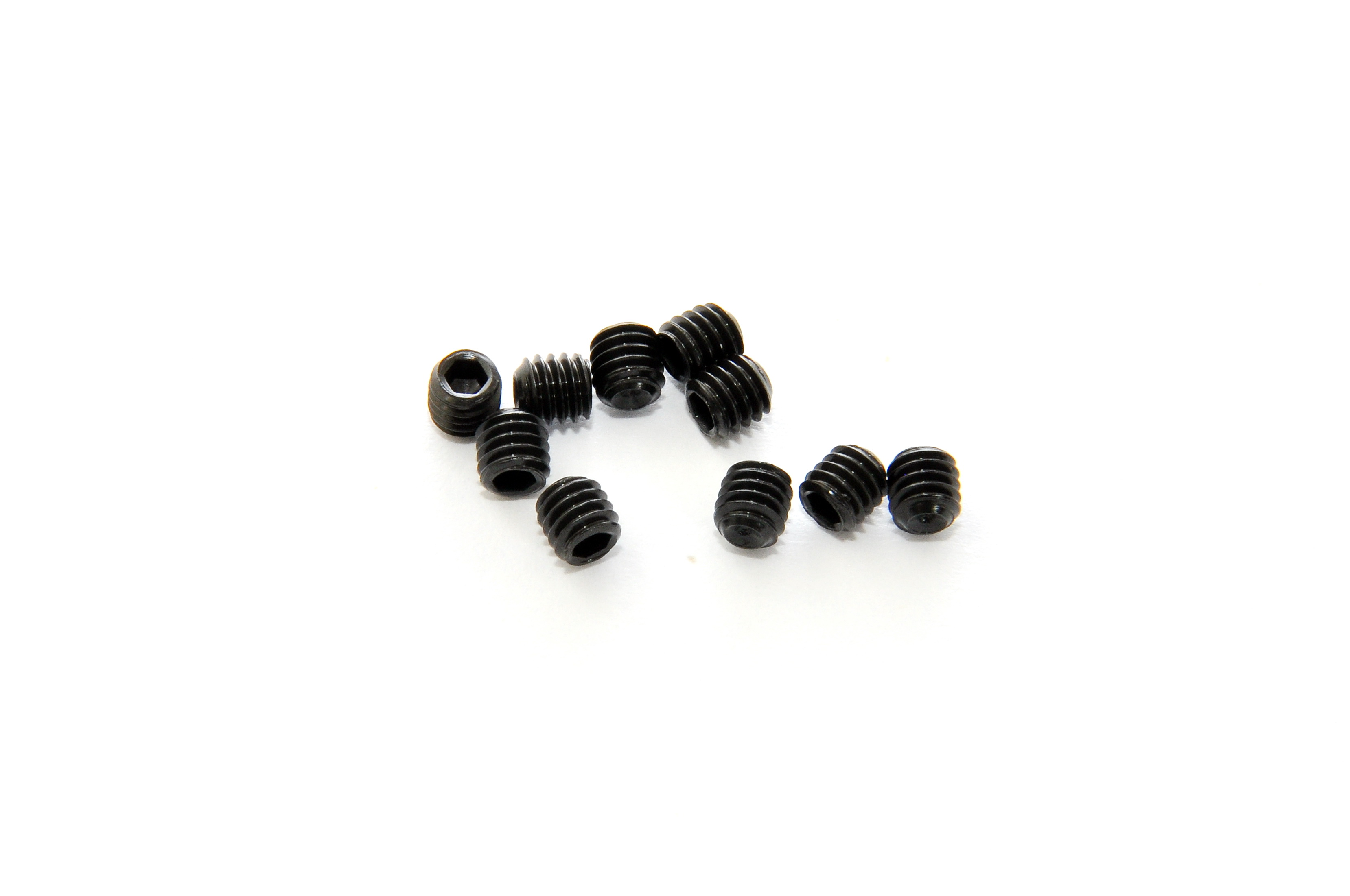 Hobao 38404 Vis sans tête M4x4mm 10 pièces