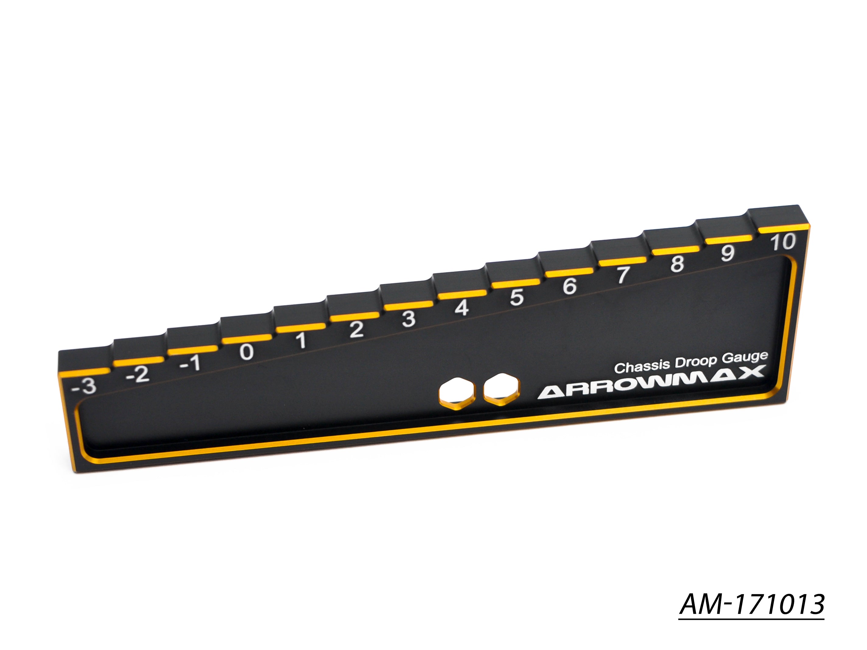 Arrowmax Setup Gauge AM-171013 jauge droop 1/8 1/10 noir doré