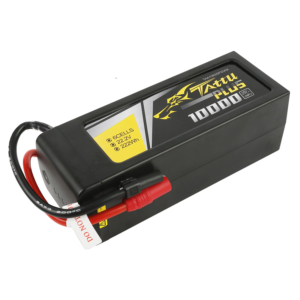 Tattu Plus 10000mAh 6S batterie LiPo 25C AS150 UAV