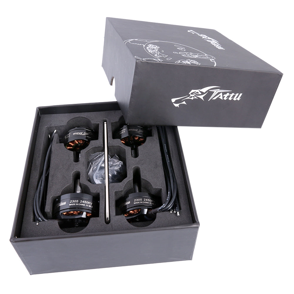 Tattu 2305 2450KV Moteur Brushless FPV Racing Lot de 4