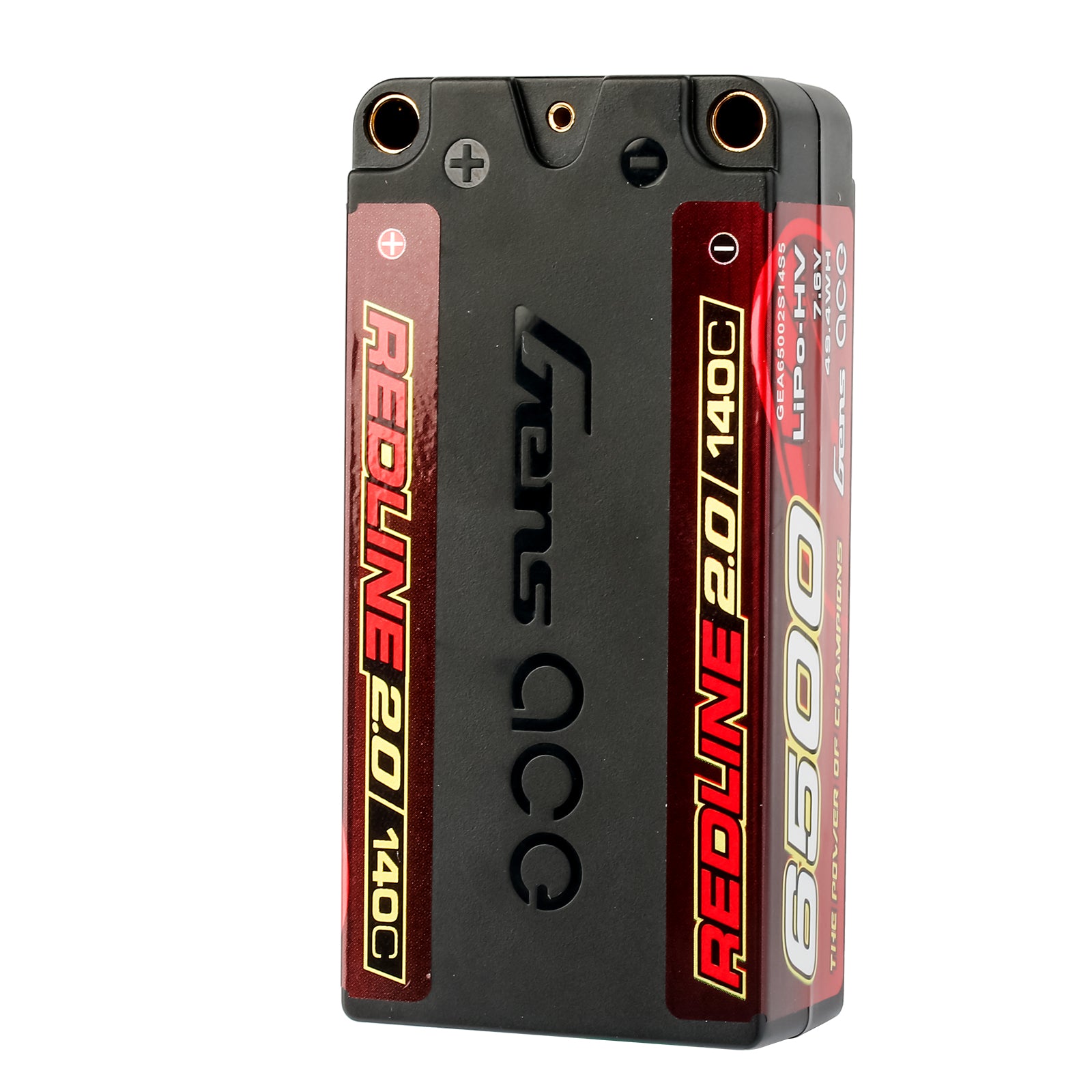 Gens Ace Redline 2.0 6500mAh 2S 140C batterie LiPo shorty HV