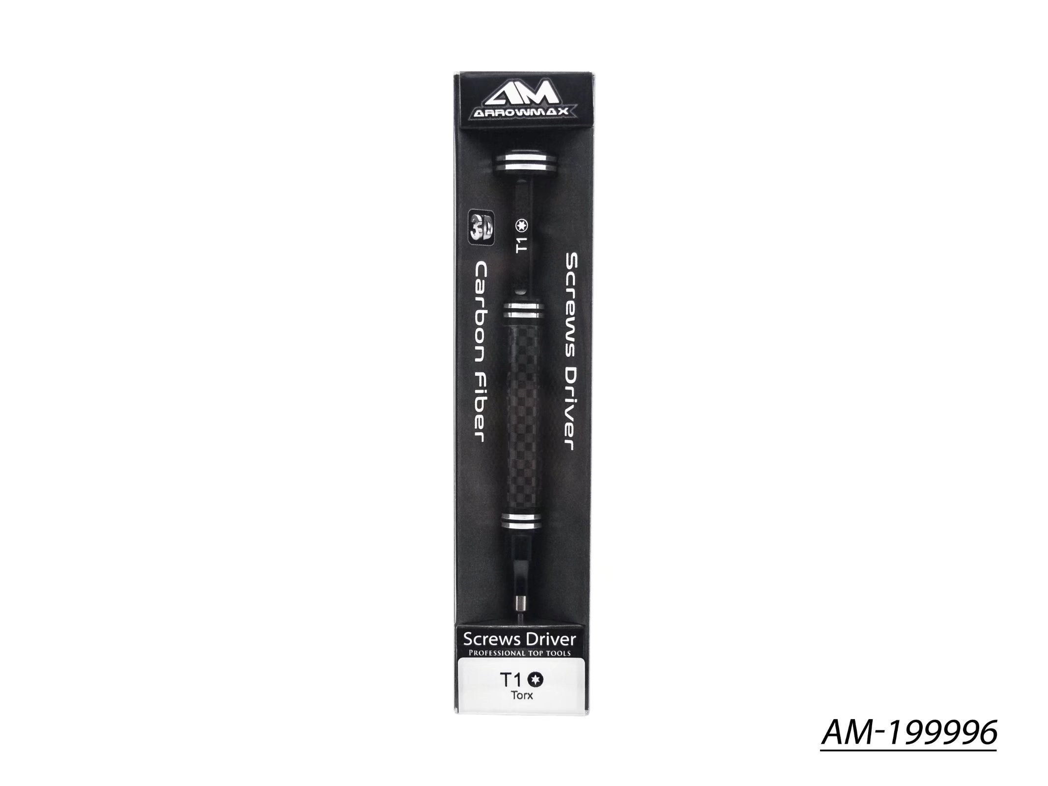Arrowmax Special Tools Tournevis AM-199996 T1 Torx carbone