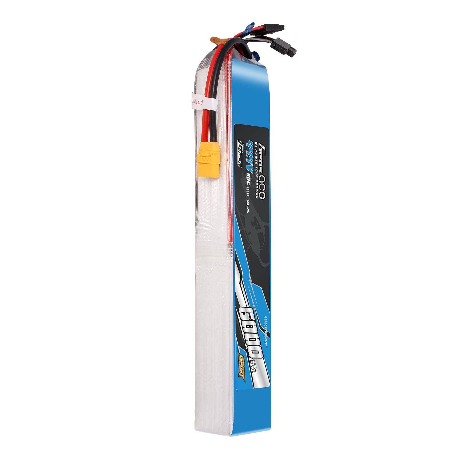 Gens Ace Sport 6000mAh 12S batterie LiPo 80C XT90