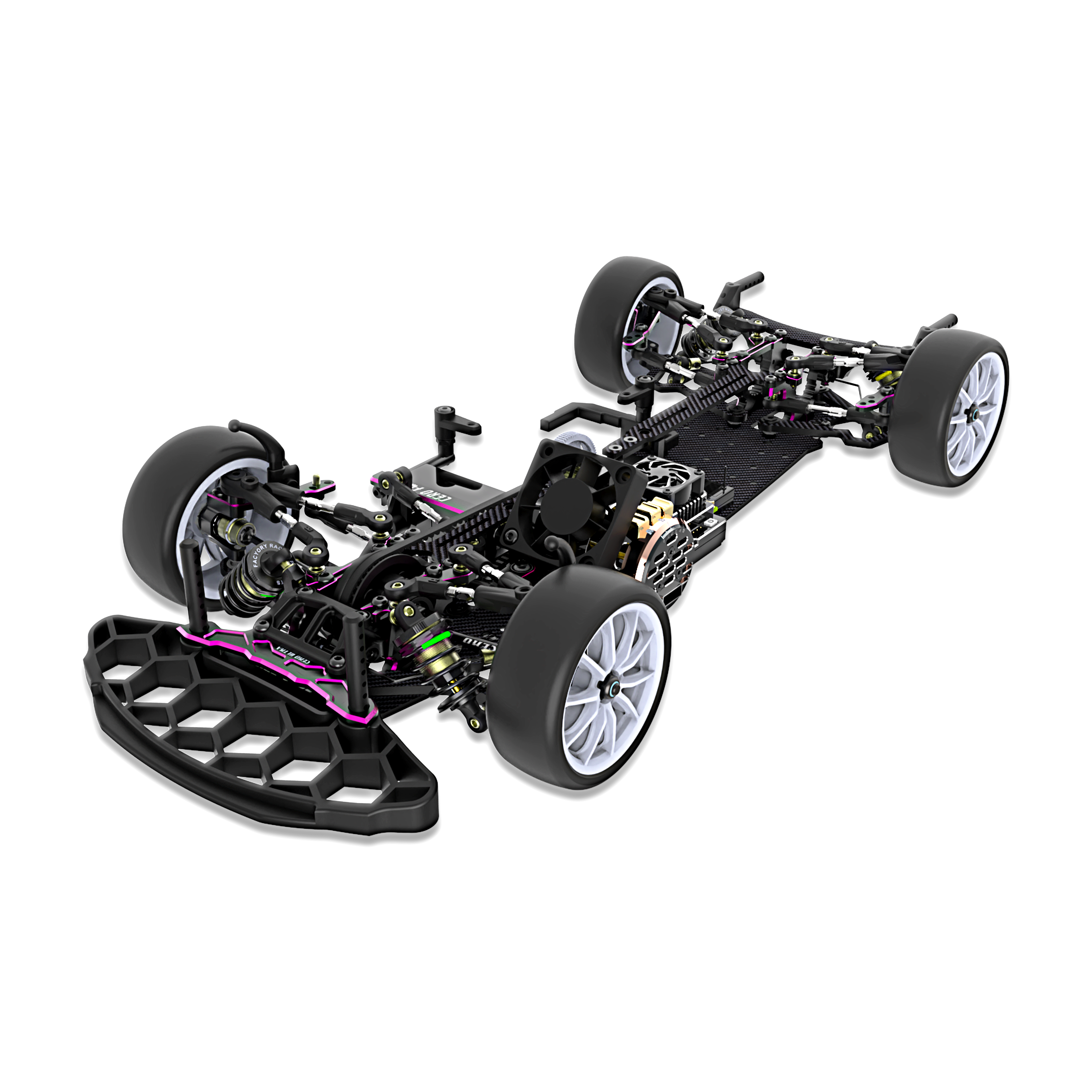3Racing Cero KIT-CERO FWD VER2.0 Châssis Touring Traction 1/10