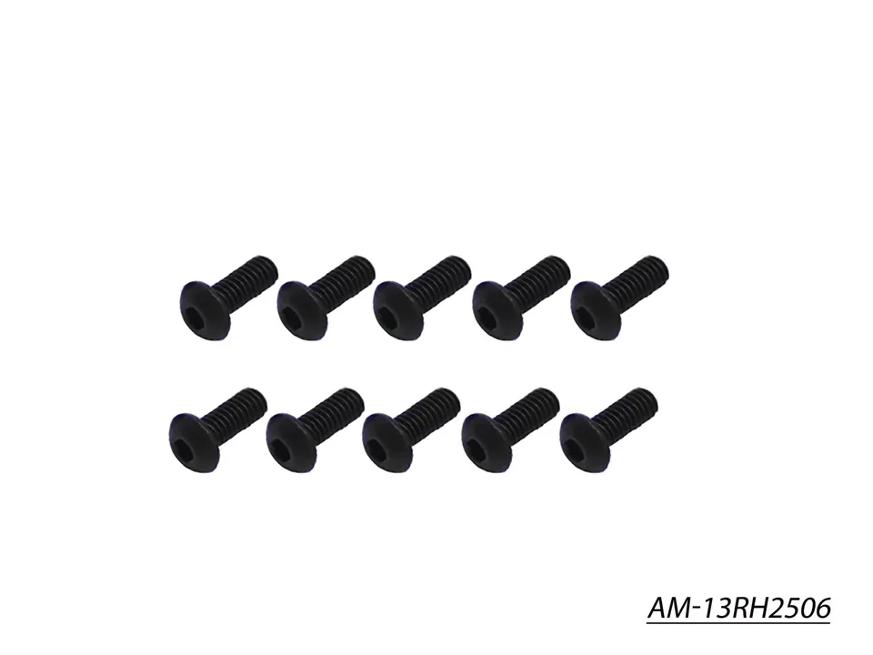 Arrowmax Screws AM-13RH2506 vis Allen ronde M2.5x6 x10