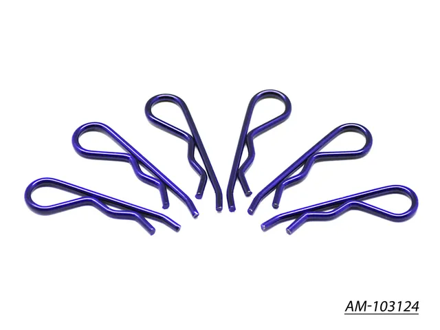 Arrowmax Body Clip AM-103124 clip 1/8 violet x6