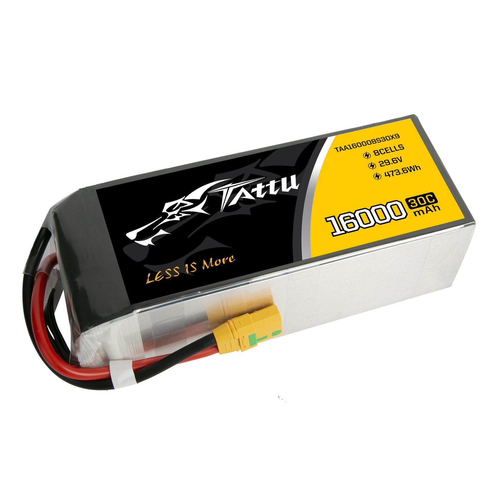 Tattu UAV Classic Batterie Lipo 8S 16000mAh 29.6V XT90-S