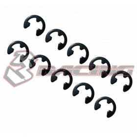 3Racing PARTS E-clip axe 10 pcs M2