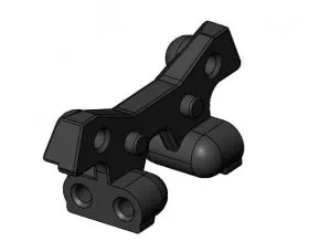 3Racing Sakura SAK-D508/B Support Amortisseur Avant D5 Lite
