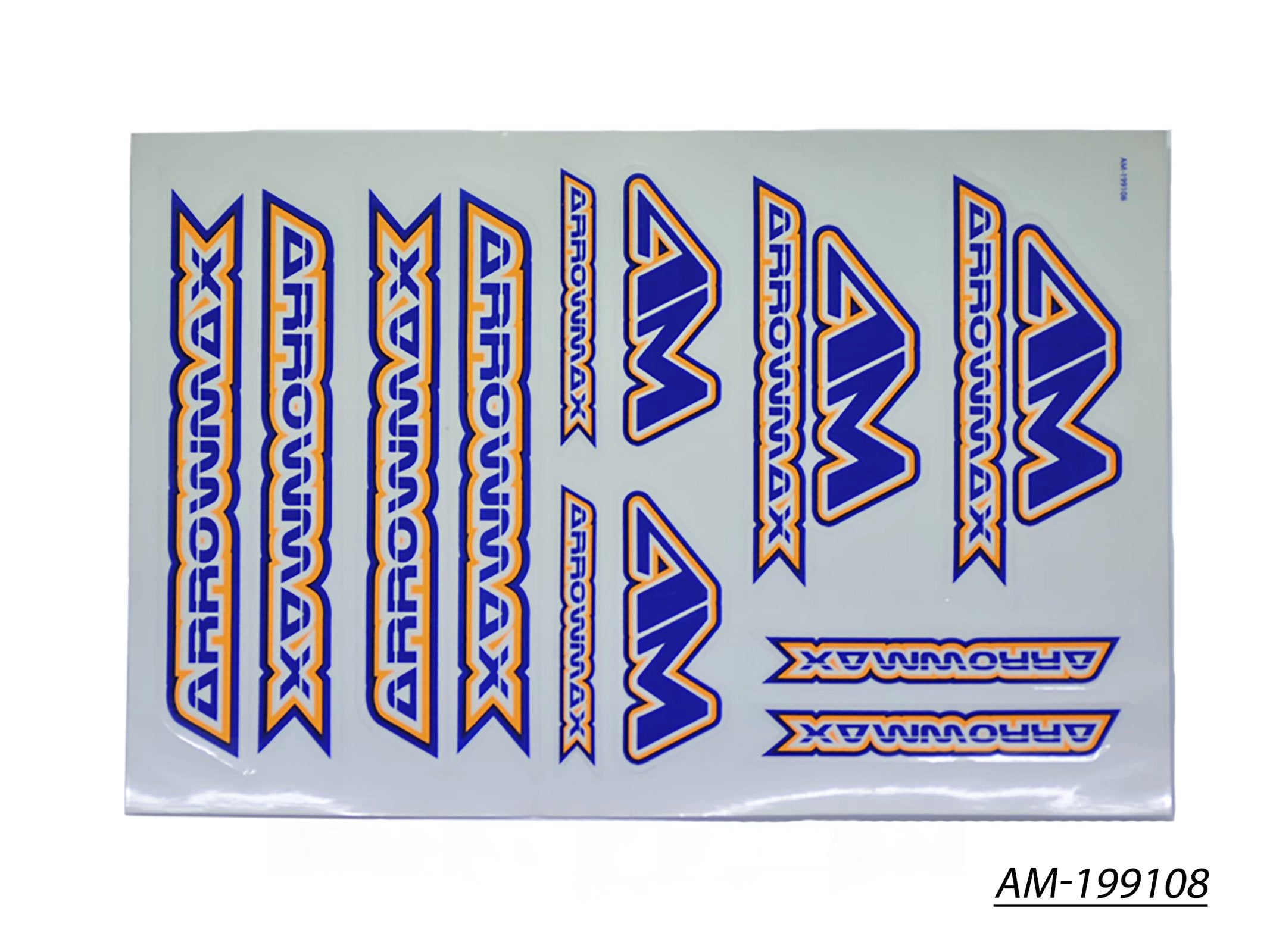 Arrowmax AM Decal M AM-199108 autocollant 14x21 cm couleur