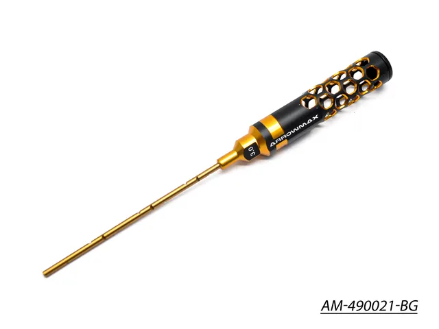 Arrowmax Black Golden alésoir bras 3.0x120mm AM-490021-BG