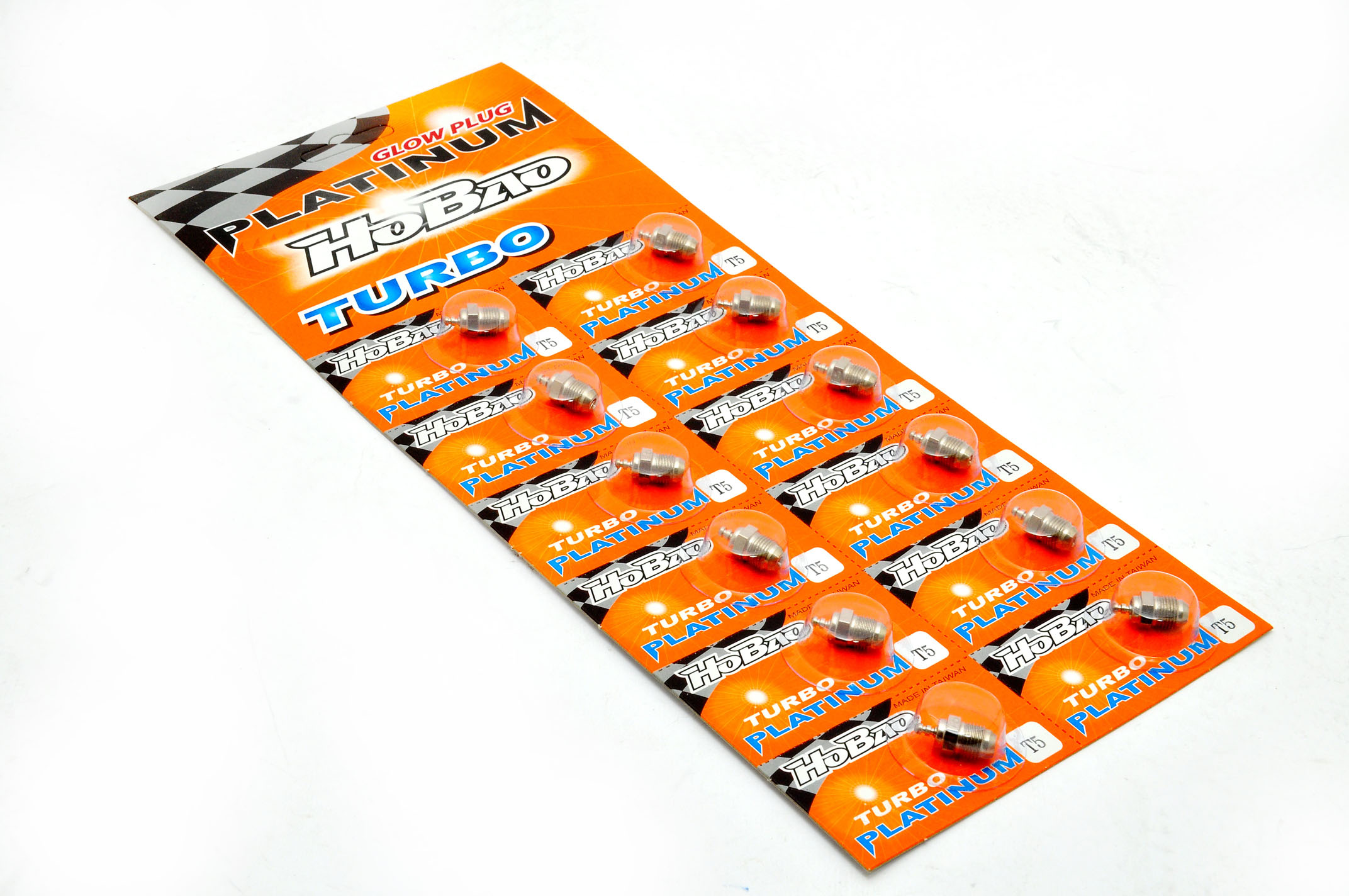 Hobao HB-P5/12 Bougie glow turbo No.5 lot 12 pcs nitro