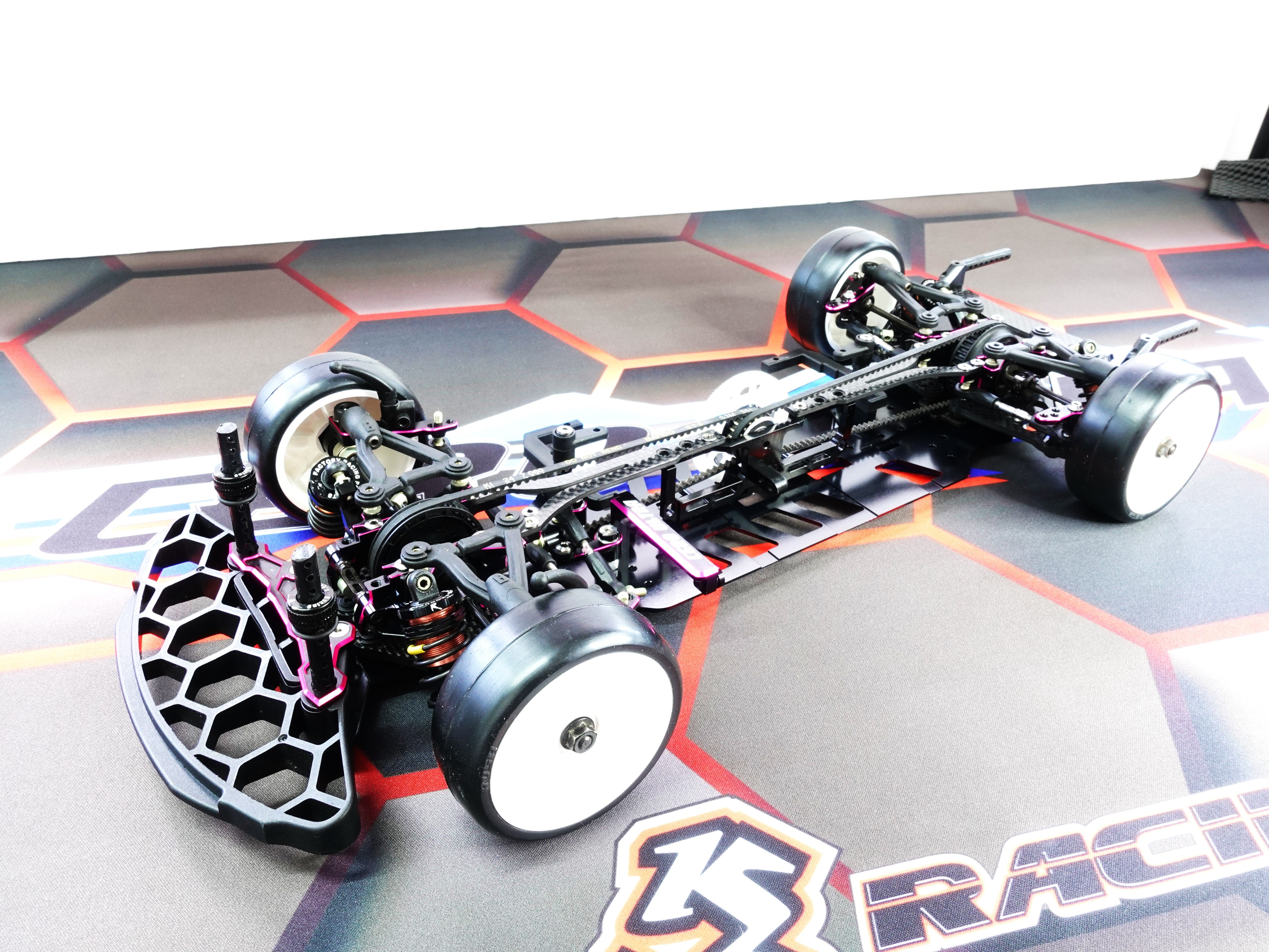 3Racing KIT-Cero Ultra-ACE voiture touring 1/10 châssis alu