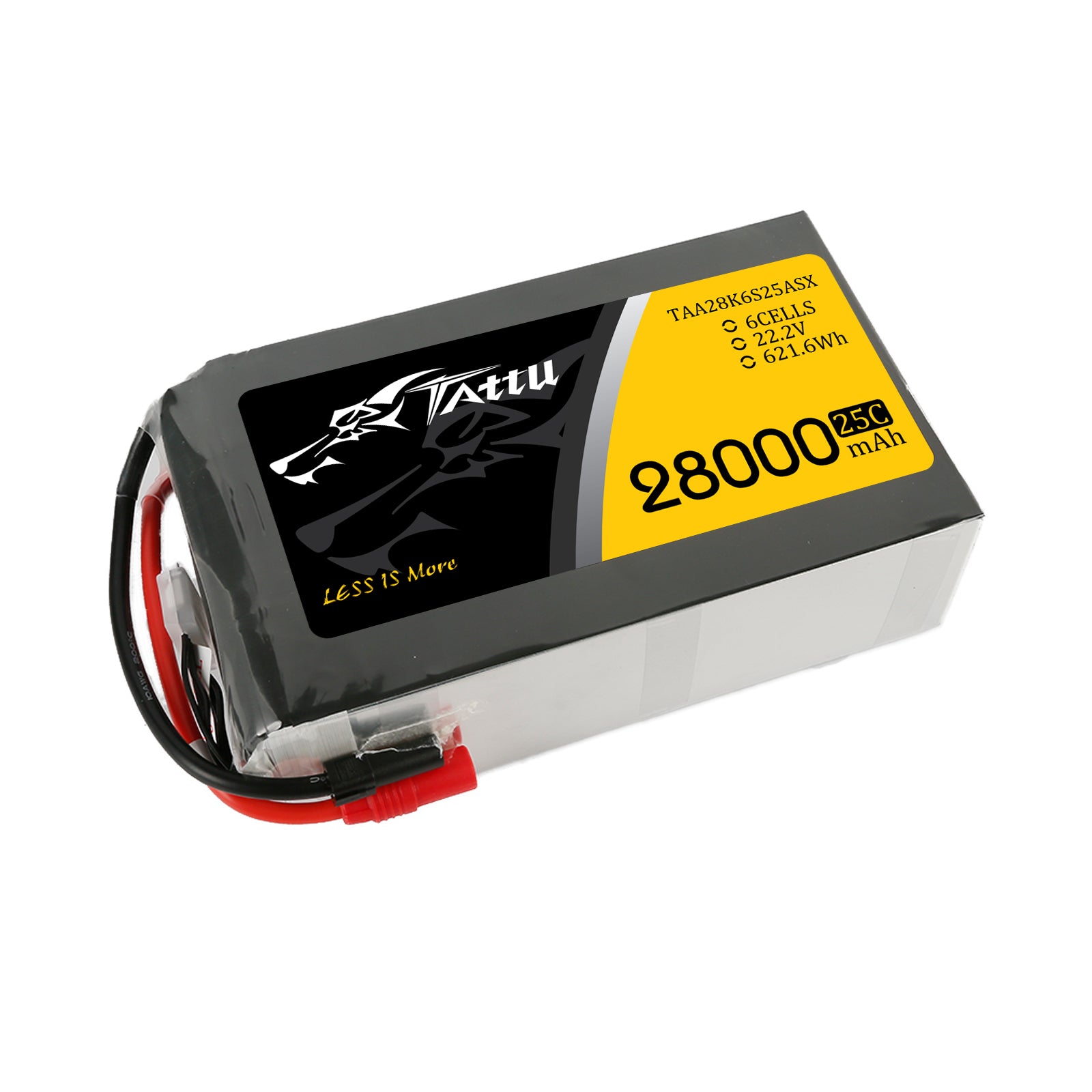 Gens Ace Tattu UAV 28000mAh 6S 25C batterie LiPo 22.2V
