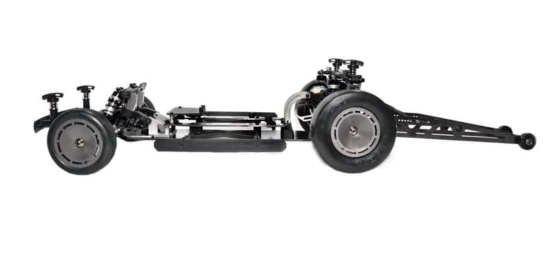 Hobao EX10 dragster 1/10 ARR boîte alu hop up